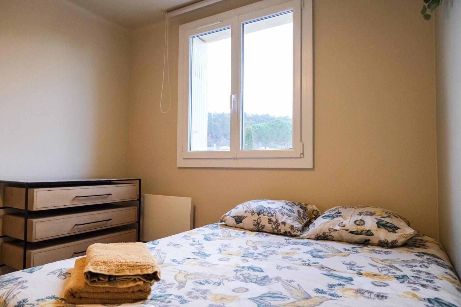 Appartement 2 Queenbed Parking Clim Wifi Aix-en-Provence Buitenkant foto