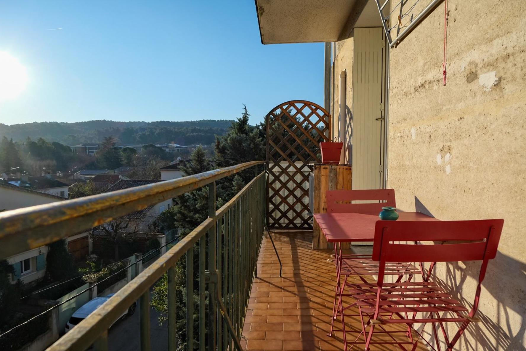 Appartement 2 Queenbed Parking Clim Wifi Aix-en-Provence Buitenkant foto
